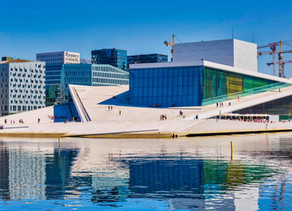 Visiting Oslo, Norway.