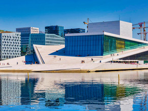 Visiting Oslo, Norway.