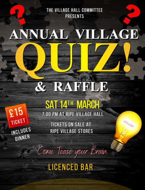 Annual village quiz