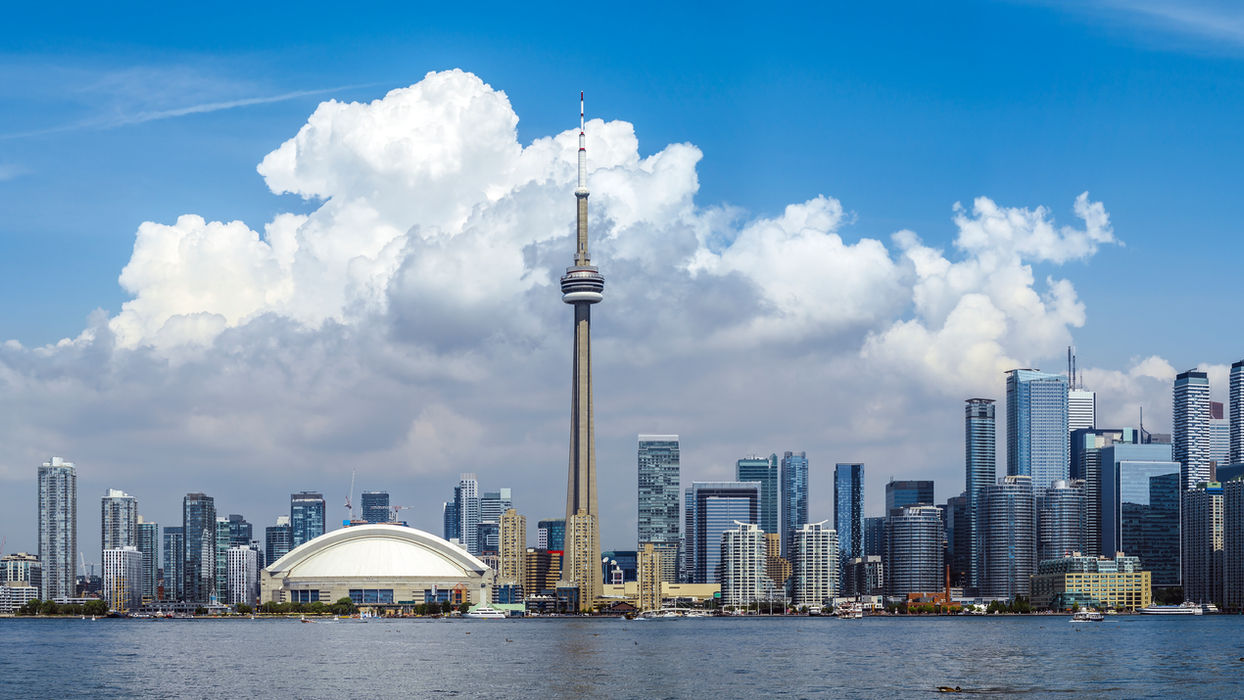 Toronto city downtown
