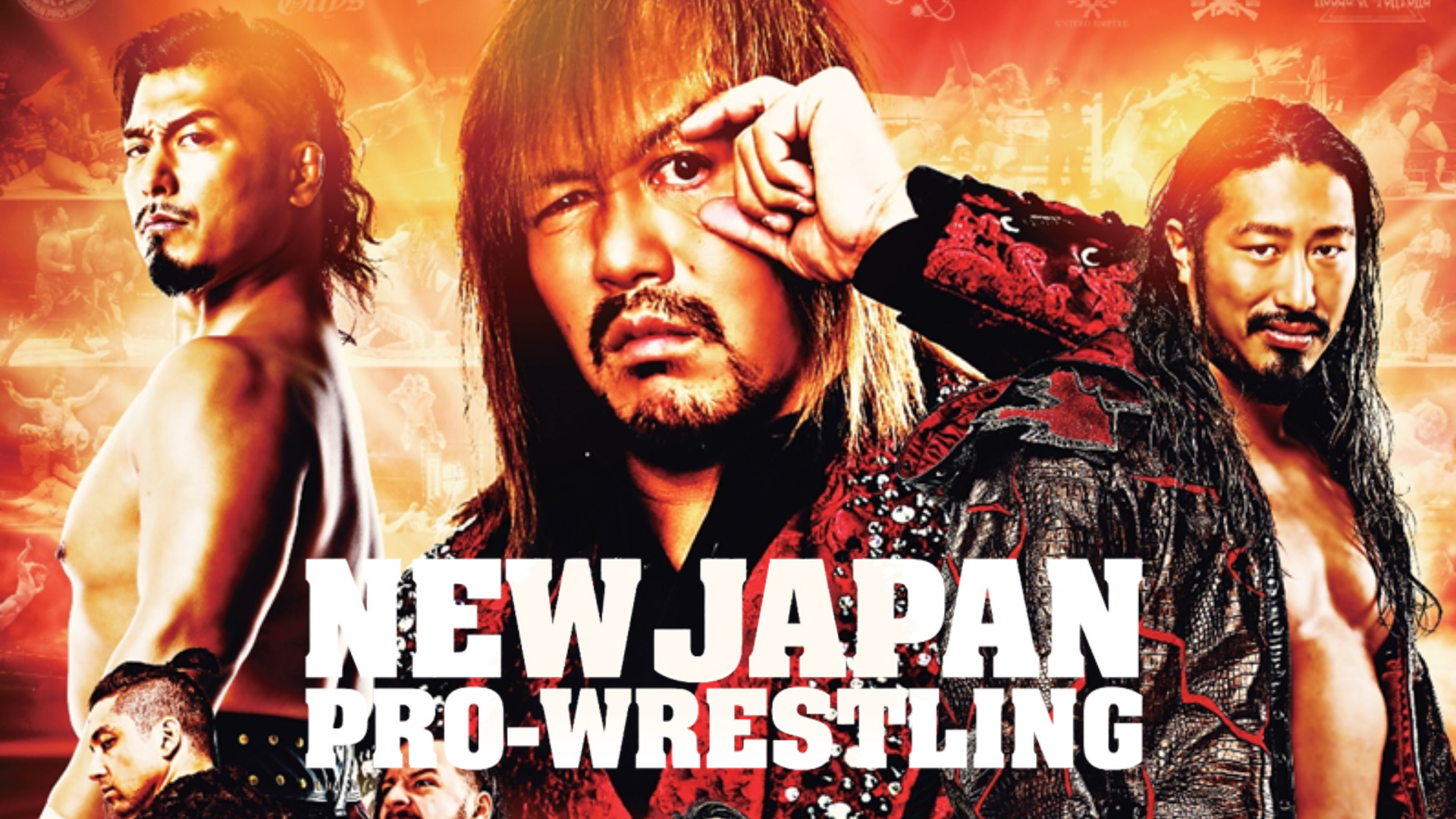 Poster for the New Japan Pro-Wrestling event
