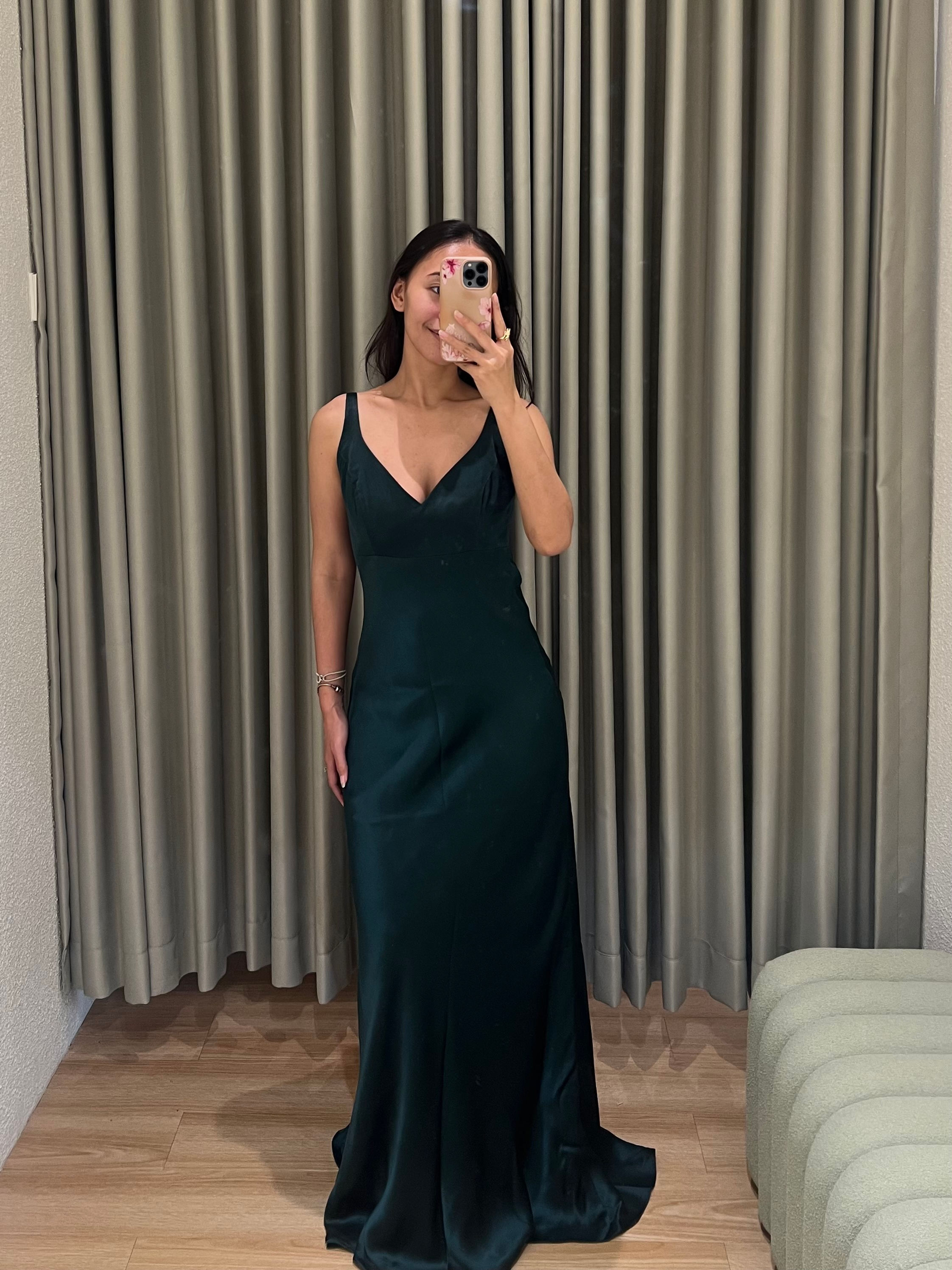 SL01 - StellaRissa Emerald Green Sleeveless Dress