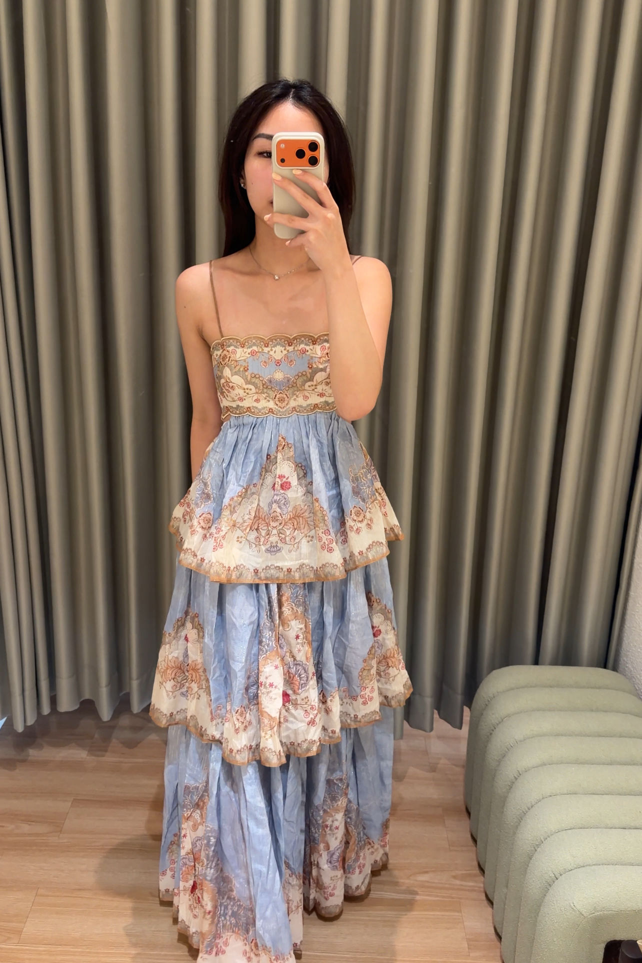 ZM65 - Zimmermann Daylight Floral Tiered Maxi Dress