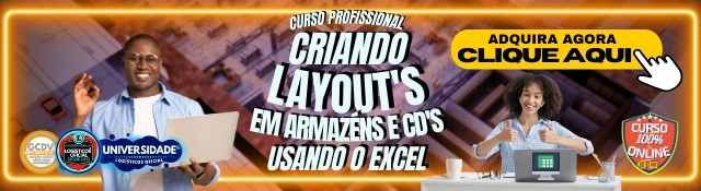 Criando Layouts Eficientes em Armazéns, Centros de Distribuição e Almoxarifados Usando Excel: Porque você precisa dominar isto.
