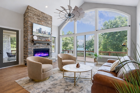 french escape at the lake family room