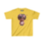 Thumbnail: Little Girl with Bow in Hair Born 2 Shine Tee
