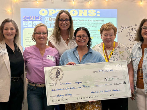 Teacher Cassandra Hagler awarded the 2026 Teacher Grant