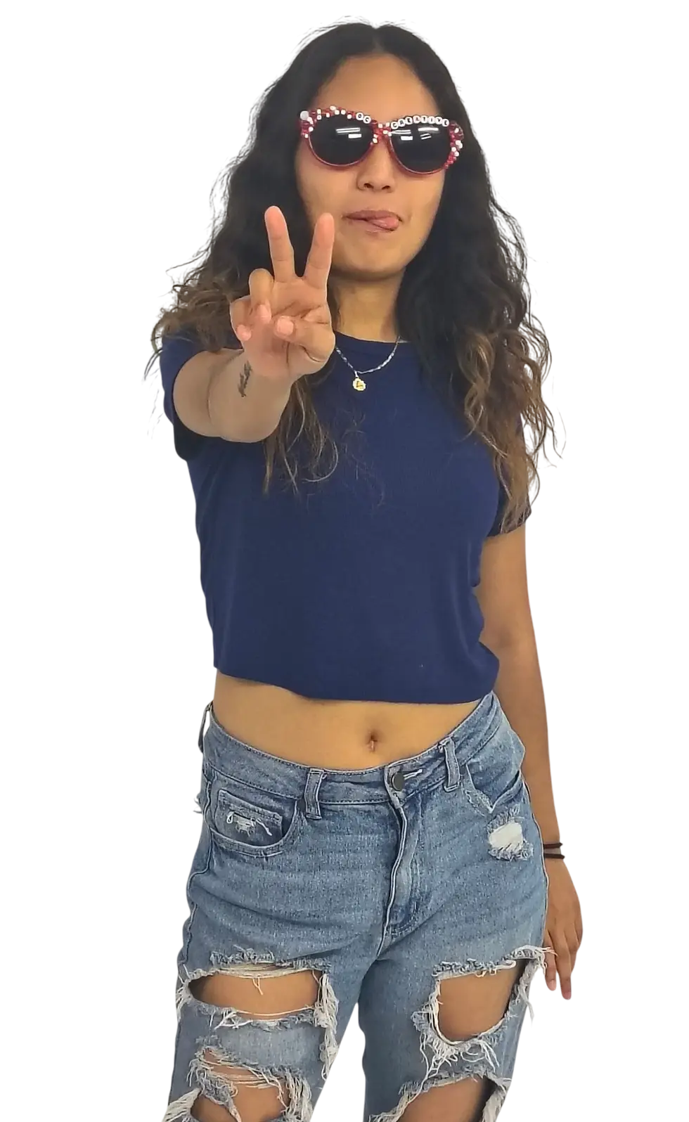 Guest Mariana Amezcua sharing her story on Let’s Talk Podcast