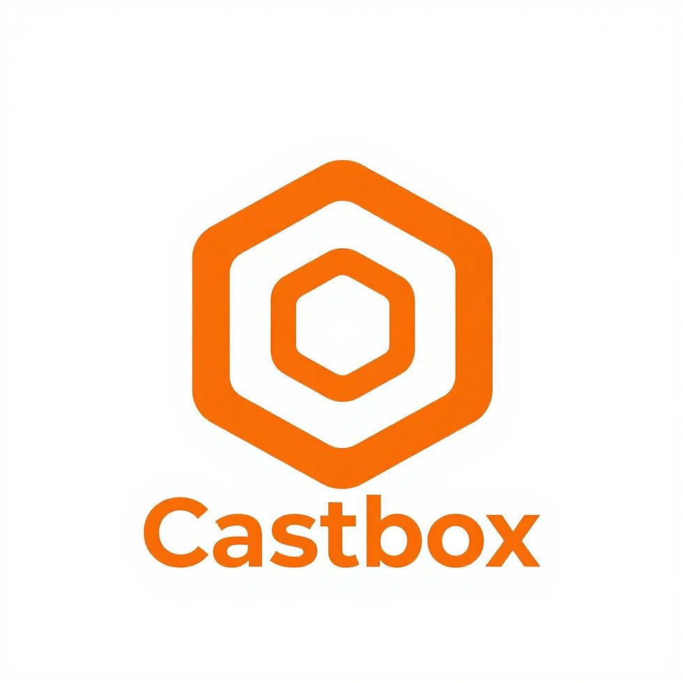 Castbox logo for Engage Learn Connect Live podcast