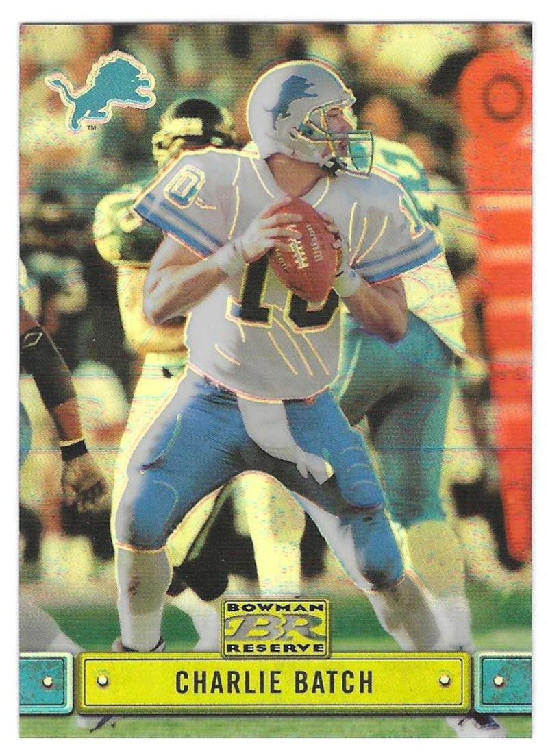 Charlie Batch 2000 Bowman Reserve #95 Detroit Lions