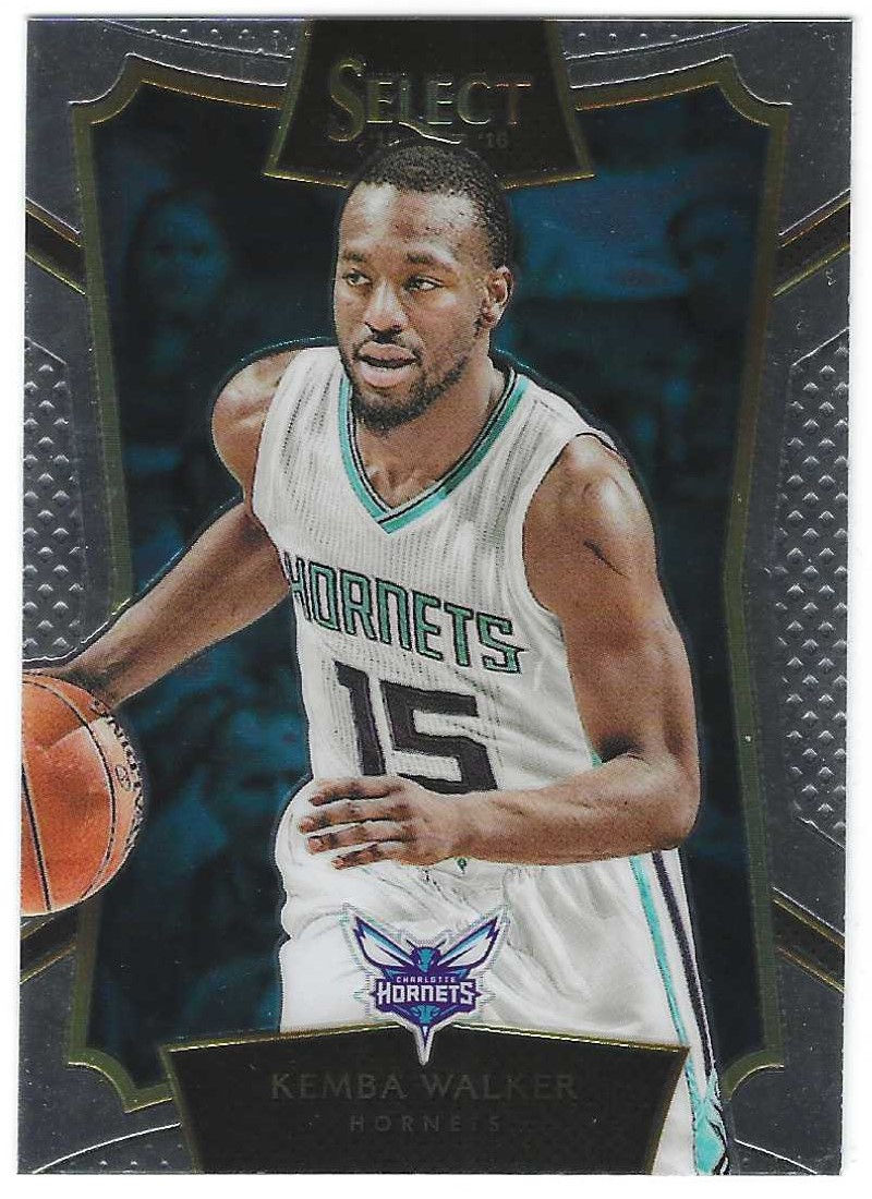 Kemba Walker 2015-16 Panini Select #46 Charlotte Hornets