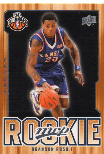 Brandon Rush Rookie 2008-09 Upper Deck MVP #213 University of
