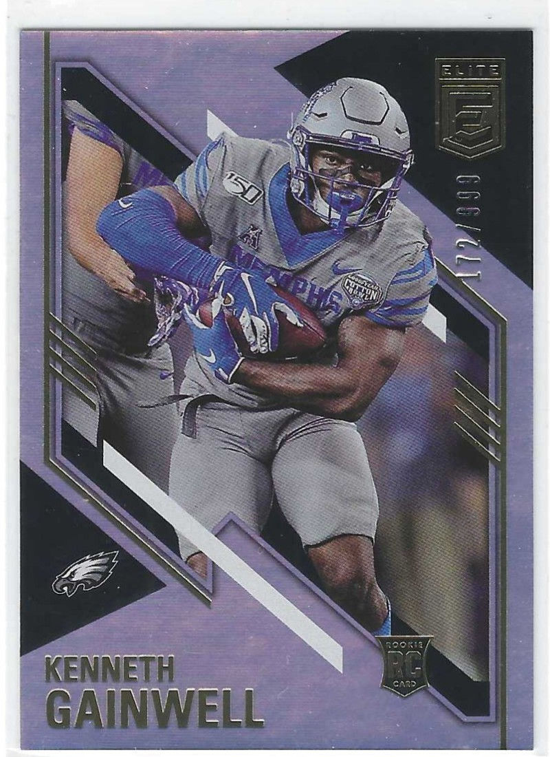 Kenneth Gainwell Rookie 2021 Elite #192 Memphis/ Philadelphia Eagles