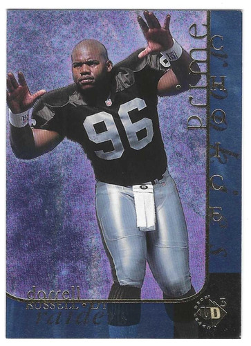 Darrell Russell Rookie 1997 UD3 #22 Oakland Raiders | mancavecards