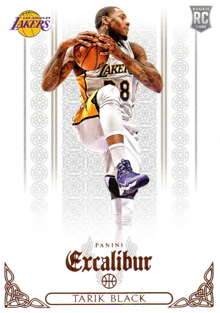 Tarik Black Rookie 2014-15 Excalibur #199 Los Angeles Lakers