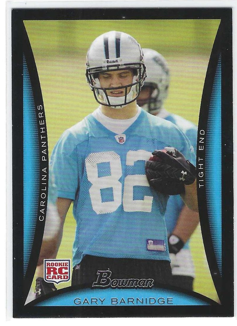 Gary Barnidge Rookie 2008 Bowman #151 Carolina Panthers