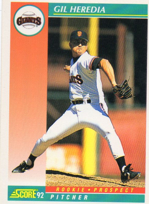 Gil Heredia Rookie 1992 Score #771 San Francisco Giants
