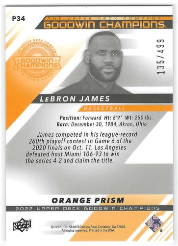 2020 goodwin champions lebron james