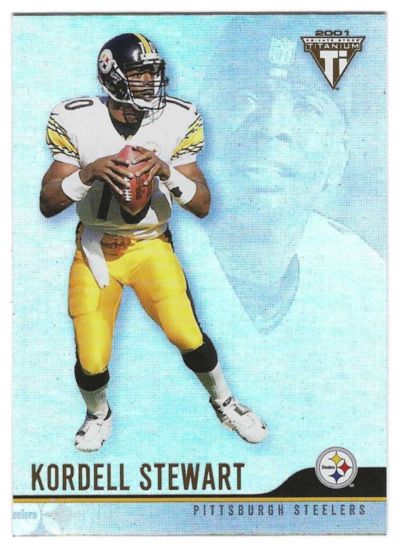 Kordell Stewart 2001 Titanium Retail #109 Pittsburgh Steelers