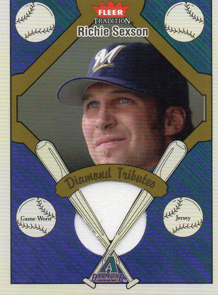 Richie Sexson 2004 Fleer Tradition Diamond Tributes #DT-RS Brewers/ Diamondbacks