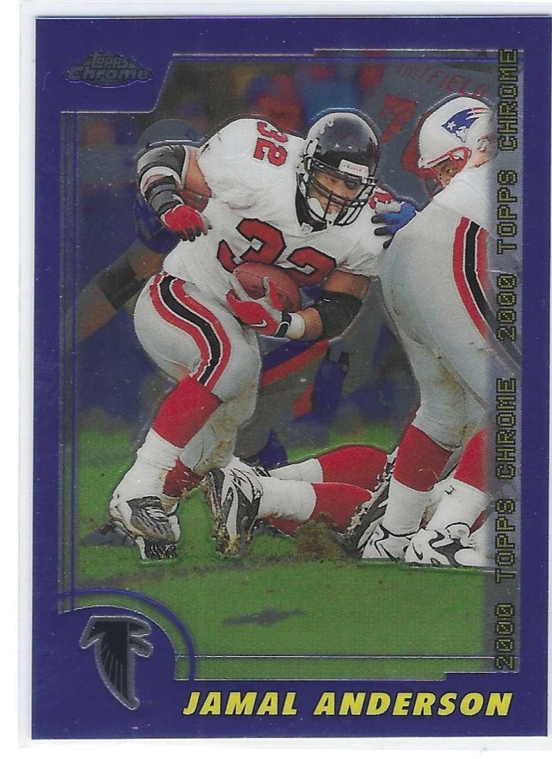 Jamal Anderson 2000 Topps Chrome #151 Atlanta Falcons