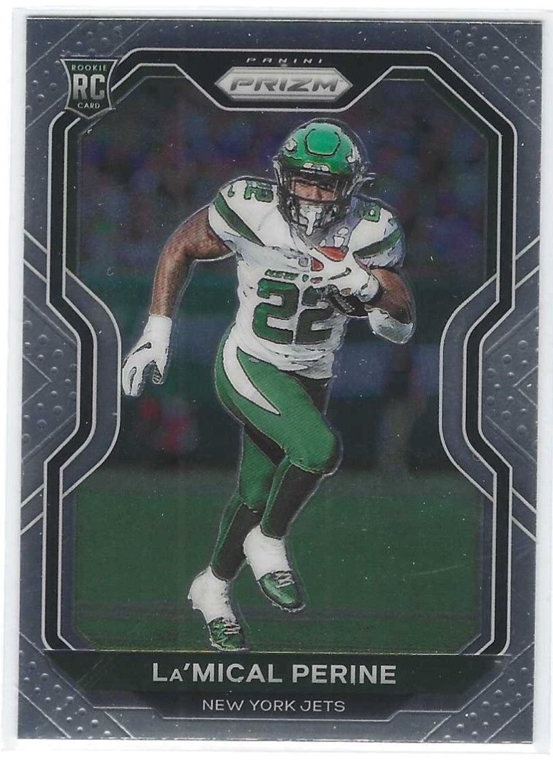 La'Mical Perine Rookie 2020 Prizm #357 New York Jets