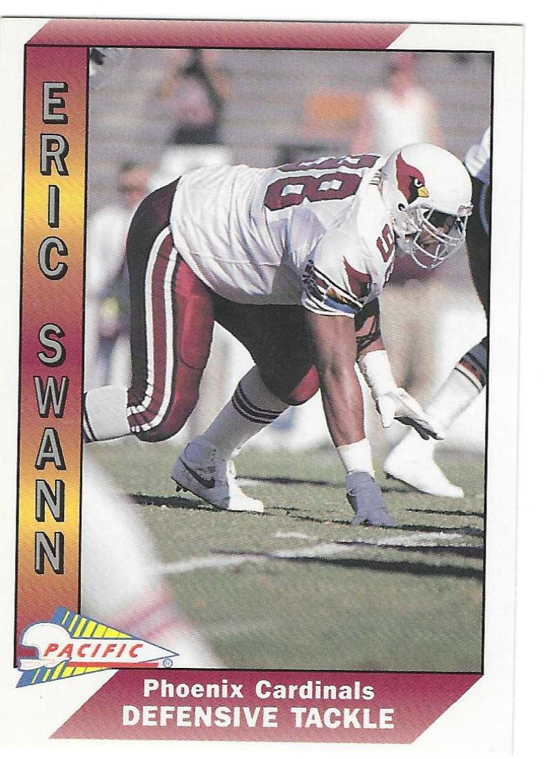 Eric Swann Rookie 1991 Pacific #631 Phoenix Cardinals
