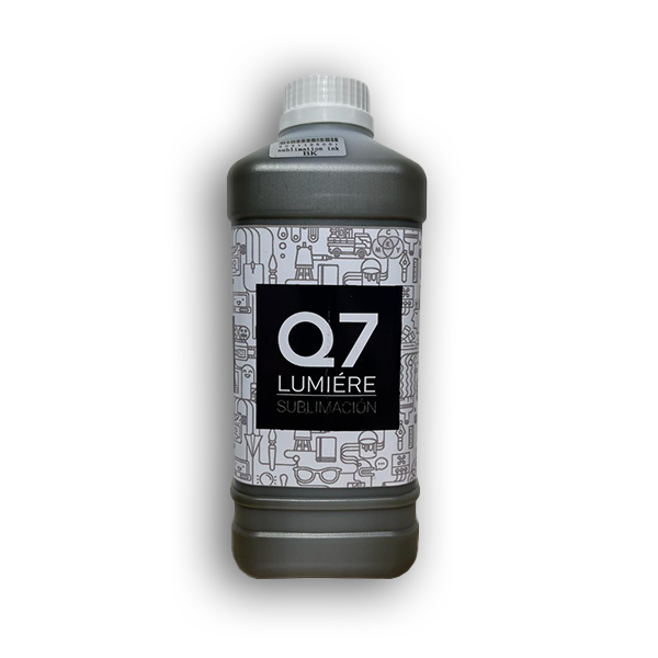 Tinta Negra Q7 sublimación 1000ml