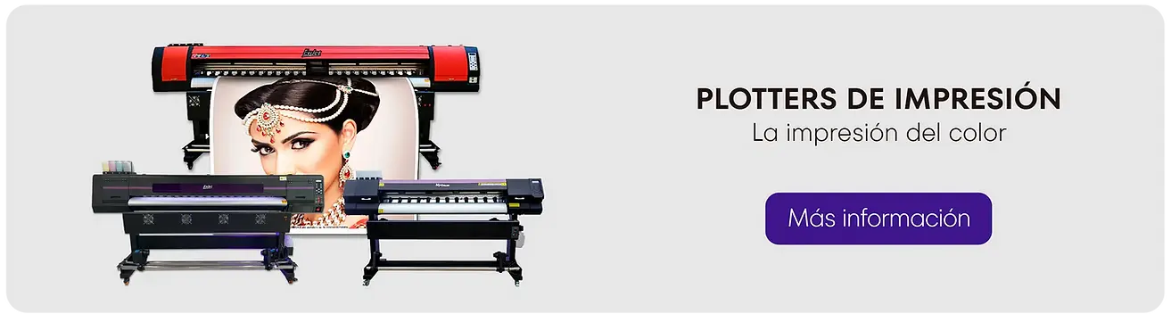 plotter de impresion ecosolvente y sublimacion en variedad de tamaños desde 60cm, 130cm, 180cm, 260cm, 320cm, disponibles en grafeno colombia