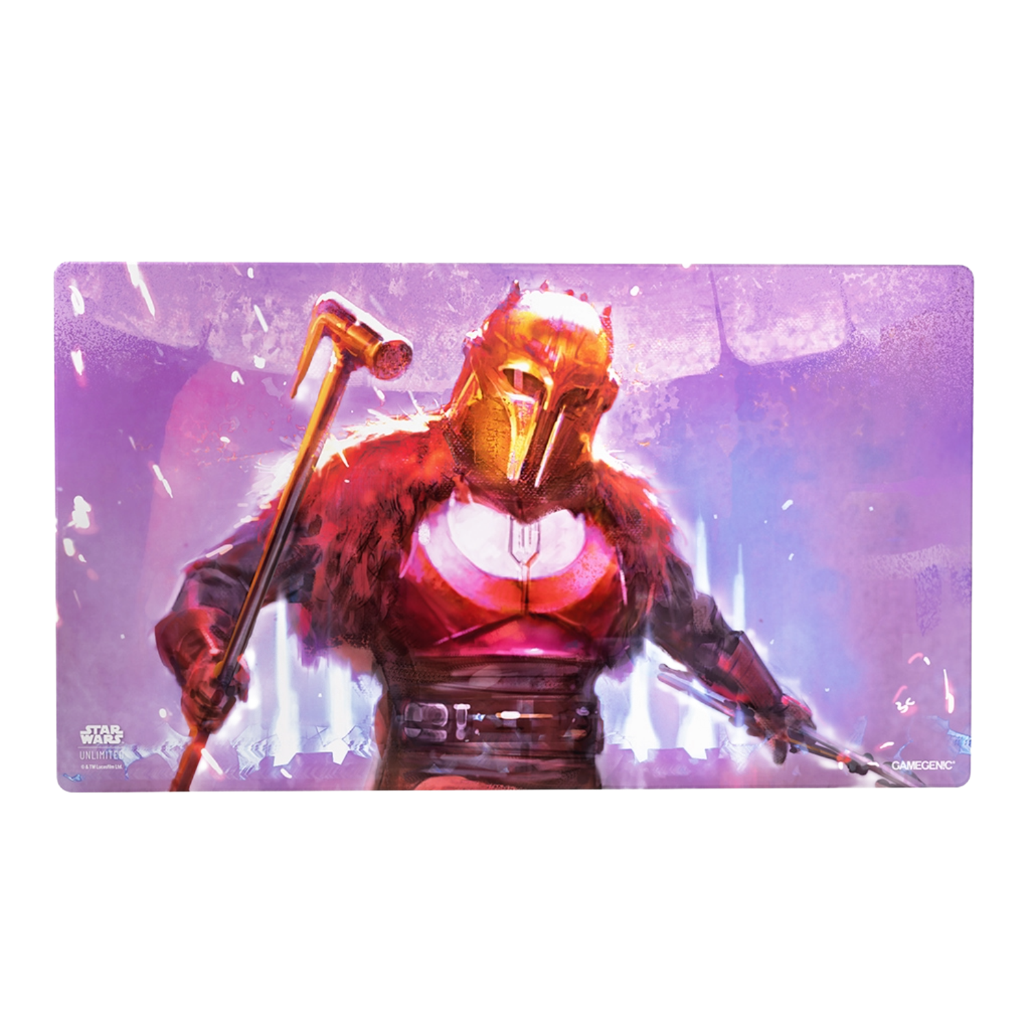 Star Wars: Unlimited Shiny Game Mat - The Armorer