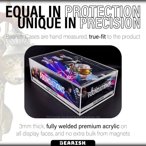 Bearish True Fit Acrylic Case - Magic: The Gathering Collector