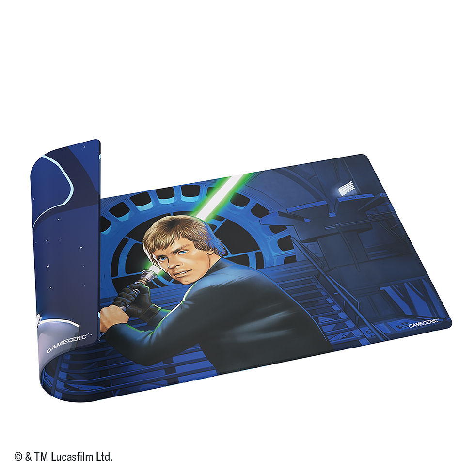 Thumbnail: GameGenic Star Wars: Unlimited - Double Sided Game Mat - Luke & Palpatine
