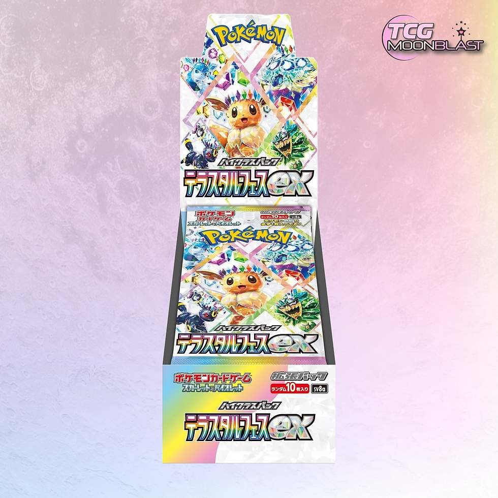 Japanese Terastal Festival EX Booster Box - Pokémon TCG - High Class