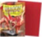 Thumbnail: Dragon Shield - Ruby - Matte Card Sleeves - Standard Size