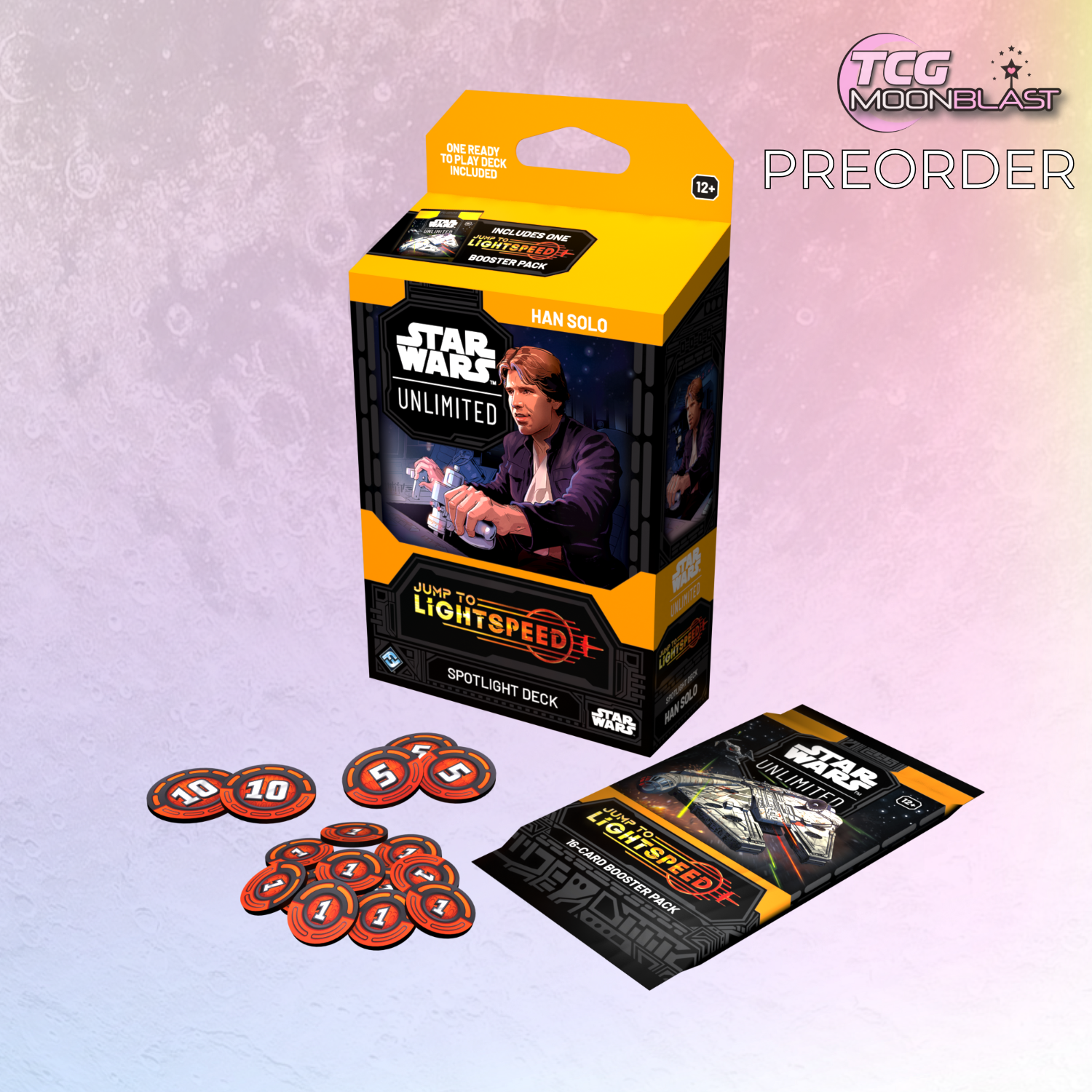 Star Wars: Unlimited - Jump to Lightspeed - Han Solo - Spotlight Deck