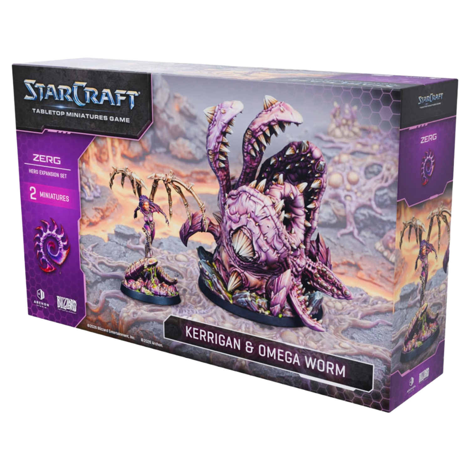 StarCraft: Tabletop Miniatures Game: Zerg: Kerrigan Hero Expansion Set
