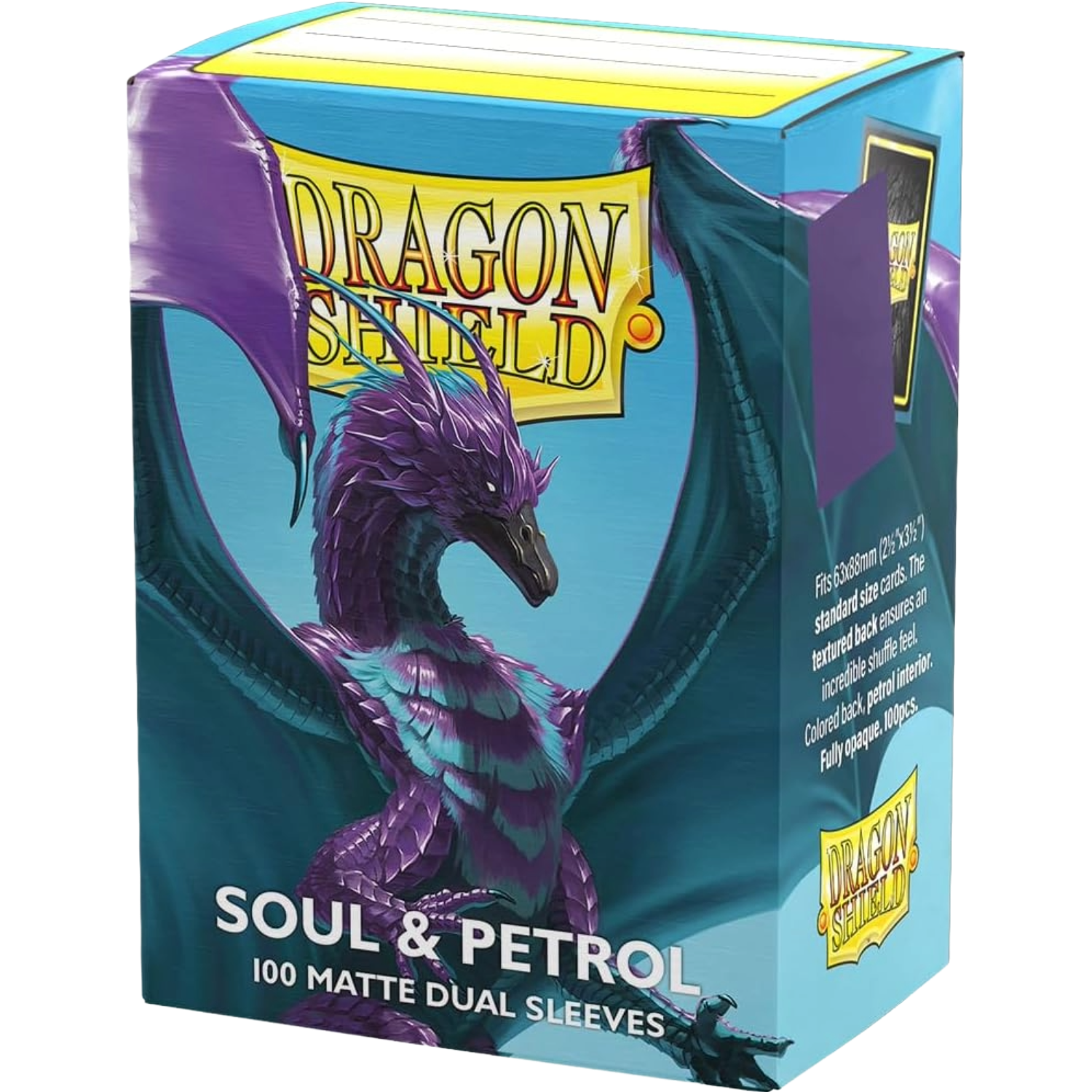 Dragon Shield - Soul & Petrol - Matte Dual Card Sleeves - Standard