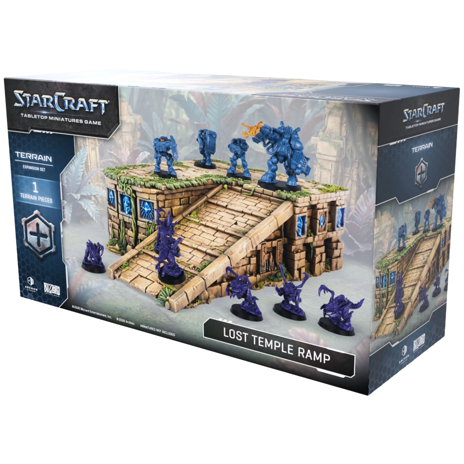 StarCraft: Tabletop Miniatures Game: Lost Temple Ramp - Terrain Expansion Set