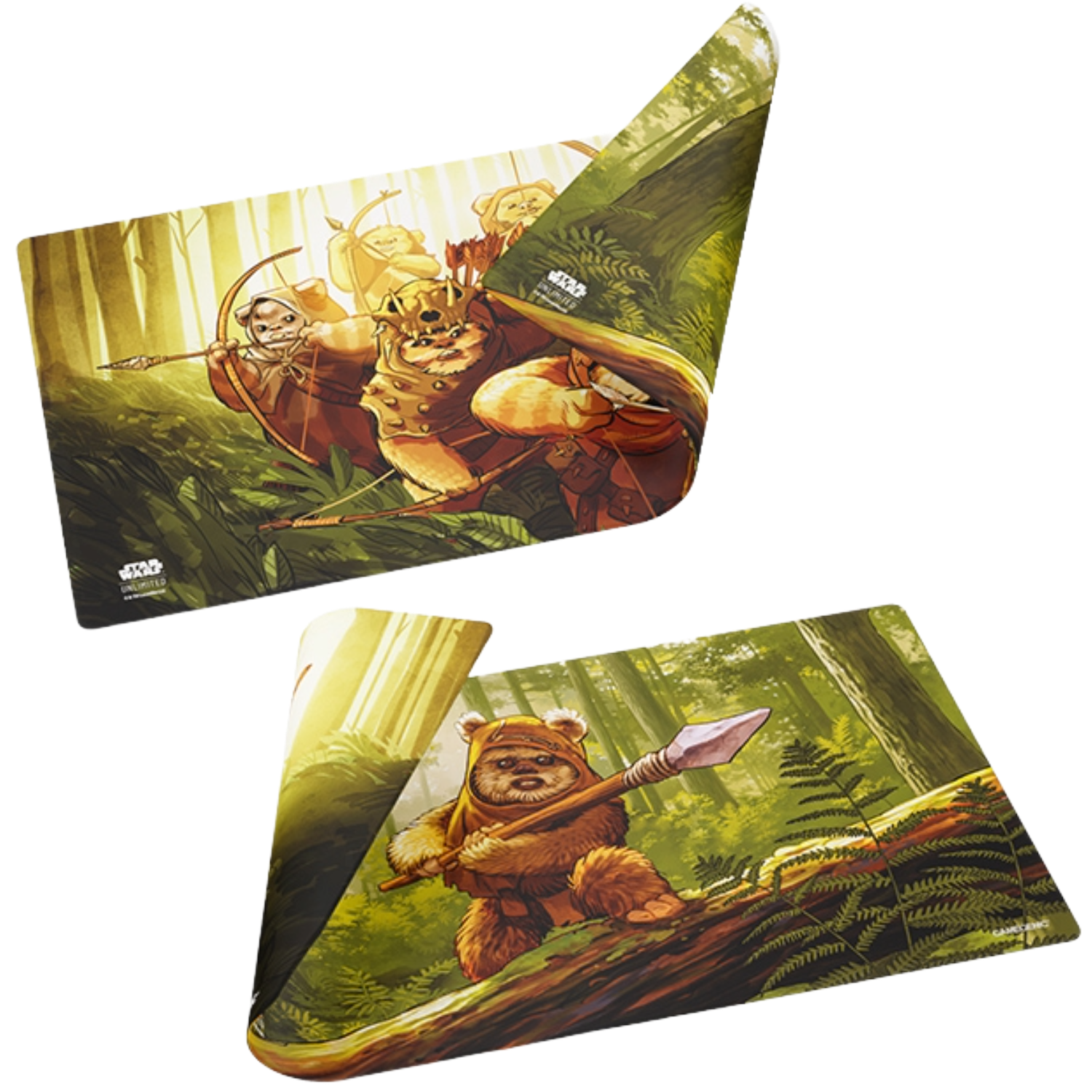 Star Wars: Unlimited Double-Sided Game Mat - Wicket & Ewok Archers