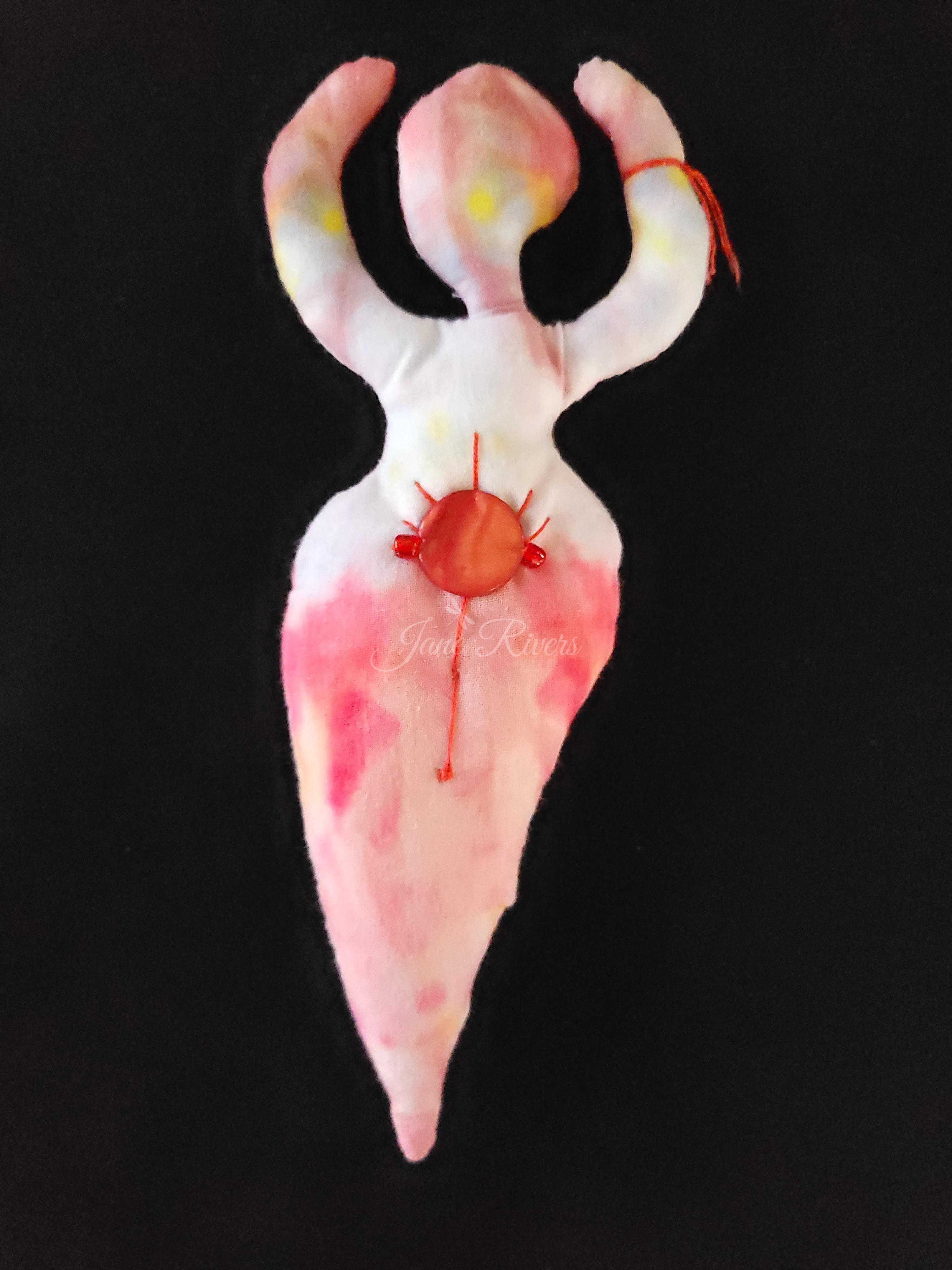 Goddess Doll with DSymbolic Stitching for Women's Circle