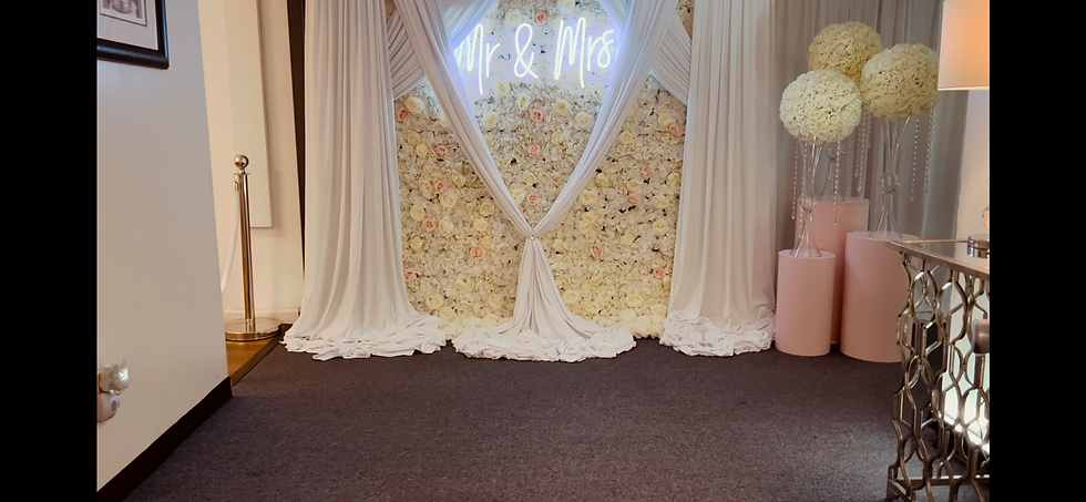 Thumbnail: Floral wall