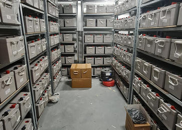 350kW Solar Battery Bank