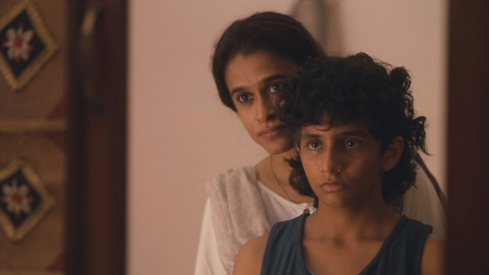 Holy Curse_Still 1_Radha grapples with their mother’s words, torn between nature’s dictate