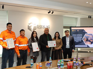 Баялаг Энержи Ресурс ХХК нь ISO 45001 стандартын гэрчилгээг амжилттай гардан авлаа! 