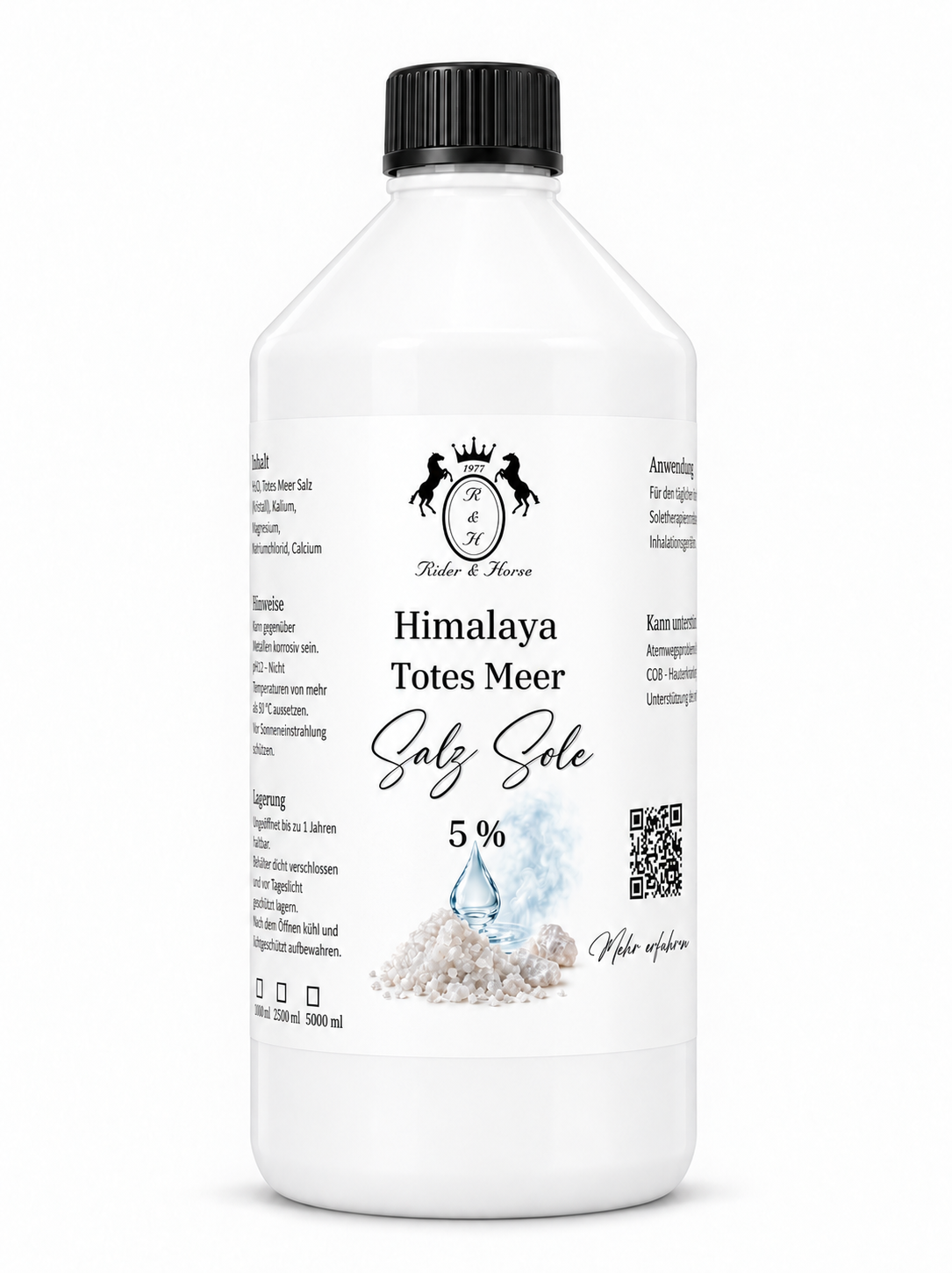 Himalaya Totes Meer Salz Sole (Kristallsalz)