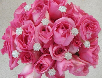 Thumbnail: Sparkling Crystal Bouquet Jewelry