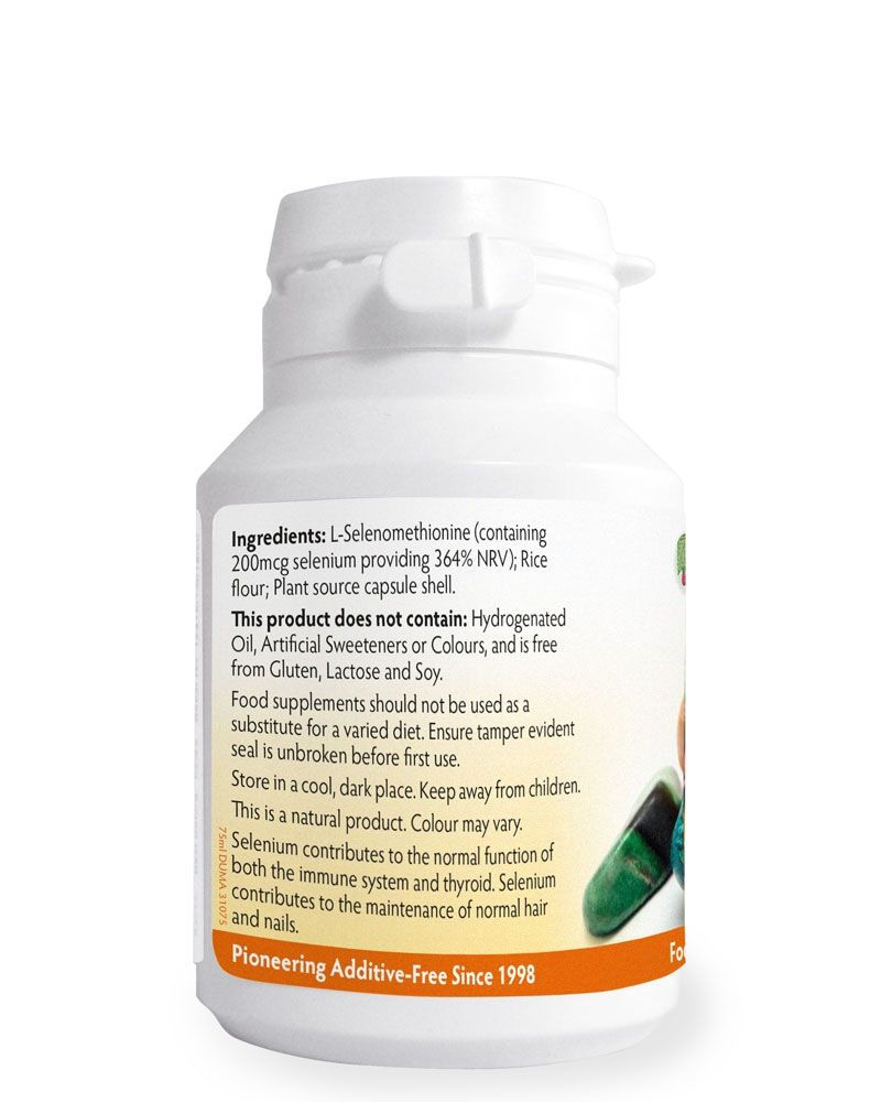 Thumbnail: Selenium (Selenium Methionine) 200mcg Capsules