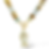 Tidal Stone Sandbar Necklace with Creamy Minnow Fish Charm