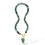 Thumbnail: Full Forest II Airy Necklace styled with Jade Minnow Fish Charm, gold-filled clasp and accents