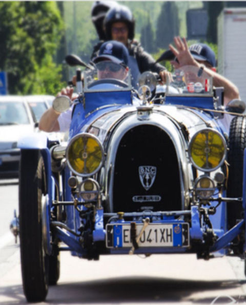 Elegant vintage cars, made in Italy